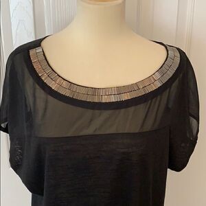 I.N. Studio black blouse 